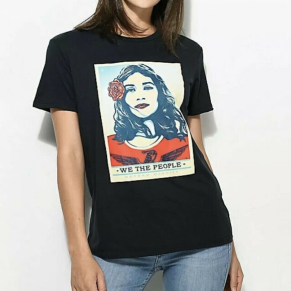 Obey Tops - Obey We The People Defend Dignity Shirt | US M
